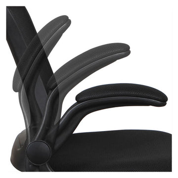 Alera® Alera Eb-e Series Swivel-tilt Mid-back Mesh Chair, Supports Up To 275 Lb, 18.11" To 22.04" Seat Height, Black freeshipping - TVN Wholesale